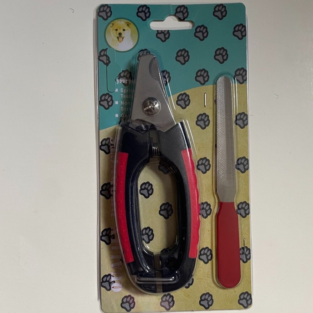 Pet Nail Clipper & File Set